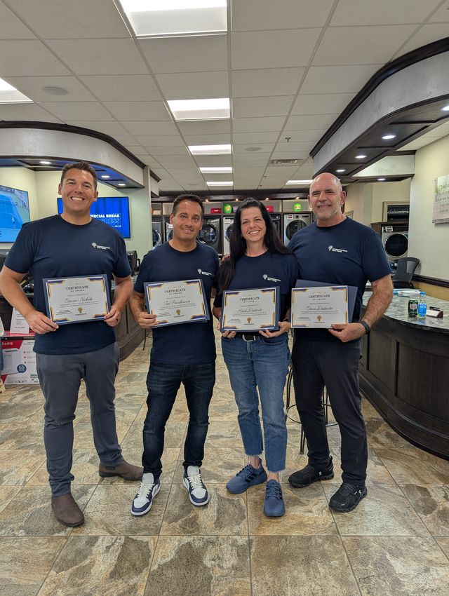 Bootcamp Instructors with Certificates of Completion